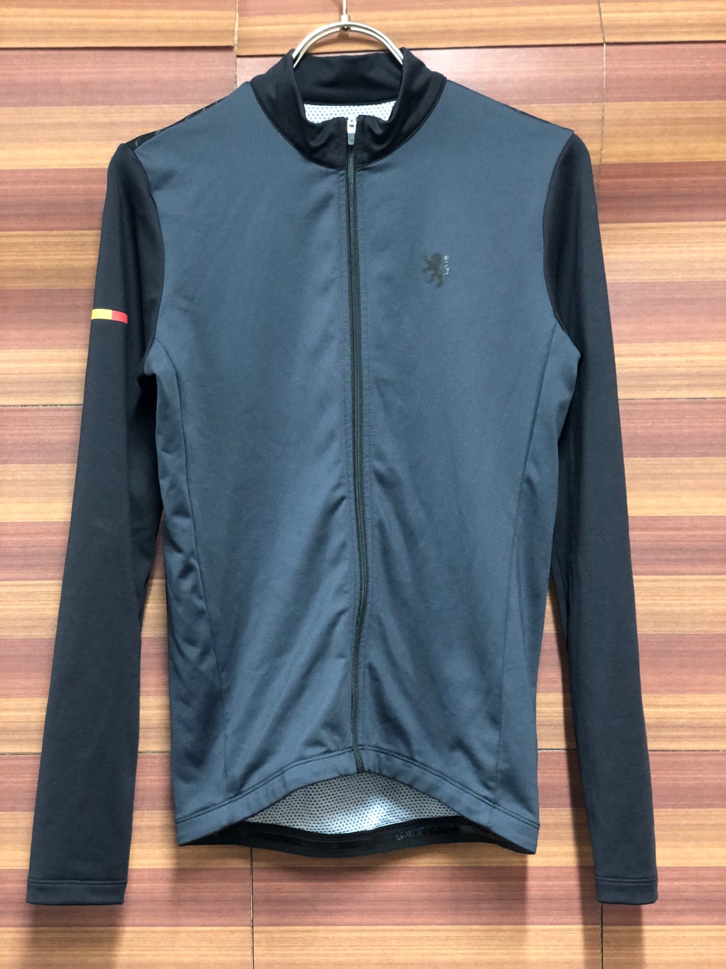 IS060 カペルミュール KAPELMUUR 長袖 サイクルジャージ 黒 S