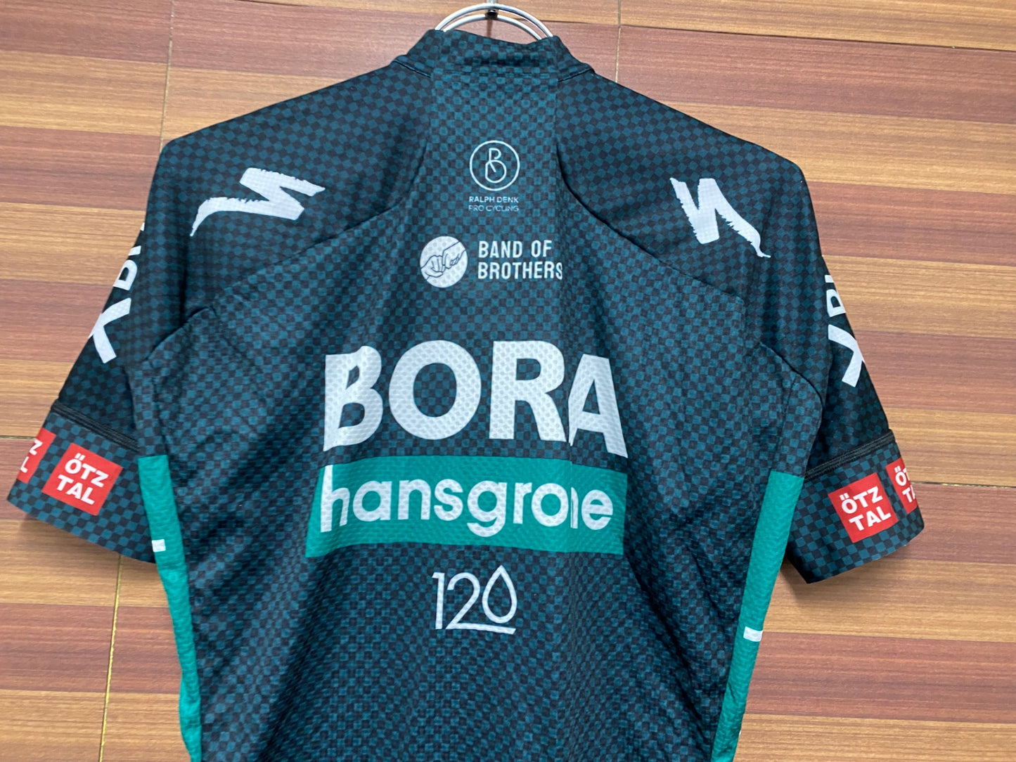 IN338 スポーツフル sportful 半袖 サイクルジャージ BORA-hansgrohe 緑 S