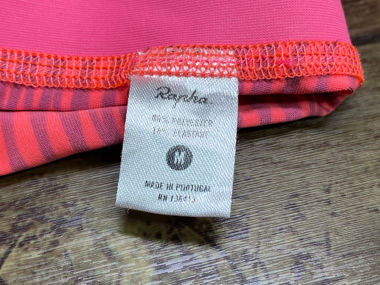 IO434 ラファ Rapha アームカバー ピンク 黒 総柄 M