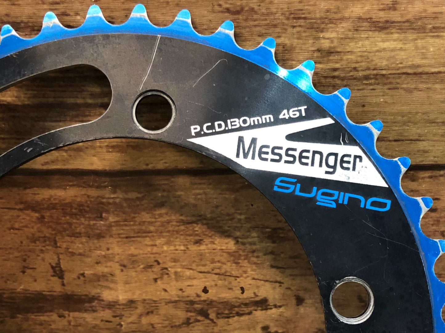 IM962 スギノ SUGINO メッセンジャー Messenger チェーンリング 46T PCD130mm 5アーム 厚歯