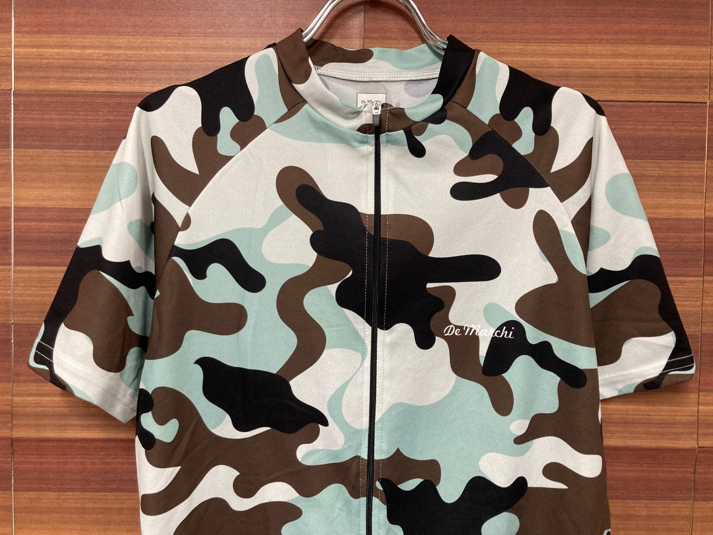 IM206 デマルキ De Marchi 半袖 サイクルジャージ カモフラージュ L