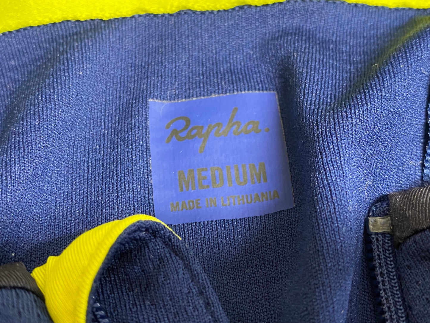 JC252 ラファ Rapha SUPER LIGHT WEIGHT JERSEY 半袖 サイクルジャージ 紺 M
