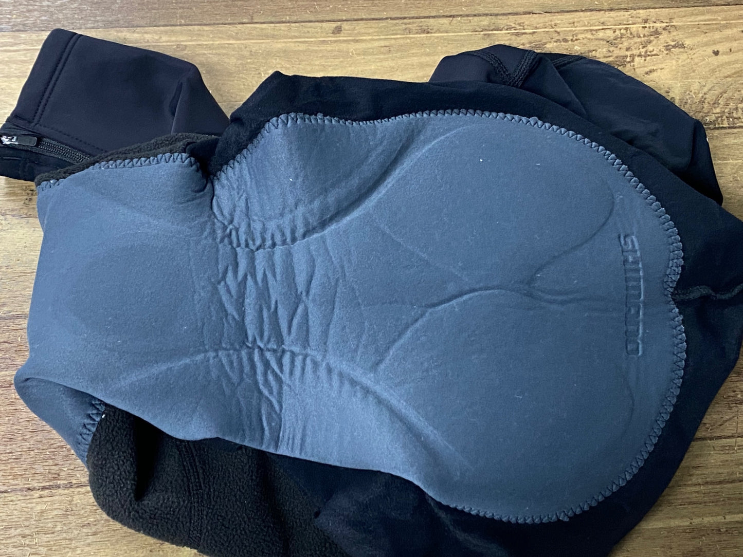 JA447 シマノ SHIMANO レーサータイツ 黒 L 裏起毛