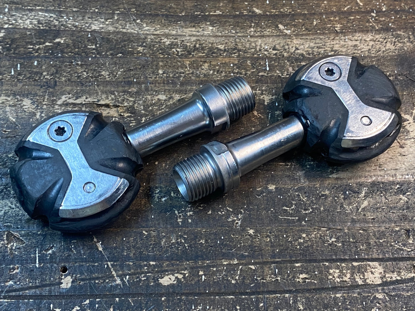 JA476 スピードプレイ SPEEDPLAY ビンディングペダル ステンレスシャフト 黒