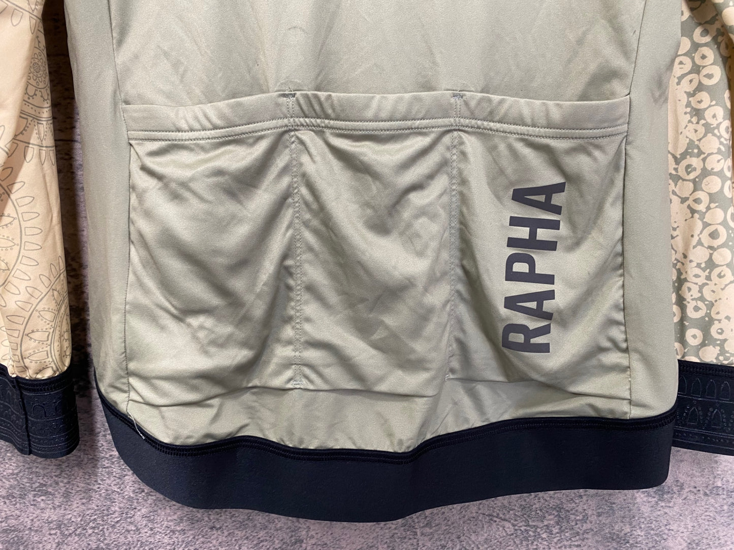 IX747 ラファ Rapha WOMEN'S PRO TEAM LONG SLEEVE TRAINING JERSEY 長袖サイクルジャージ 黄 M