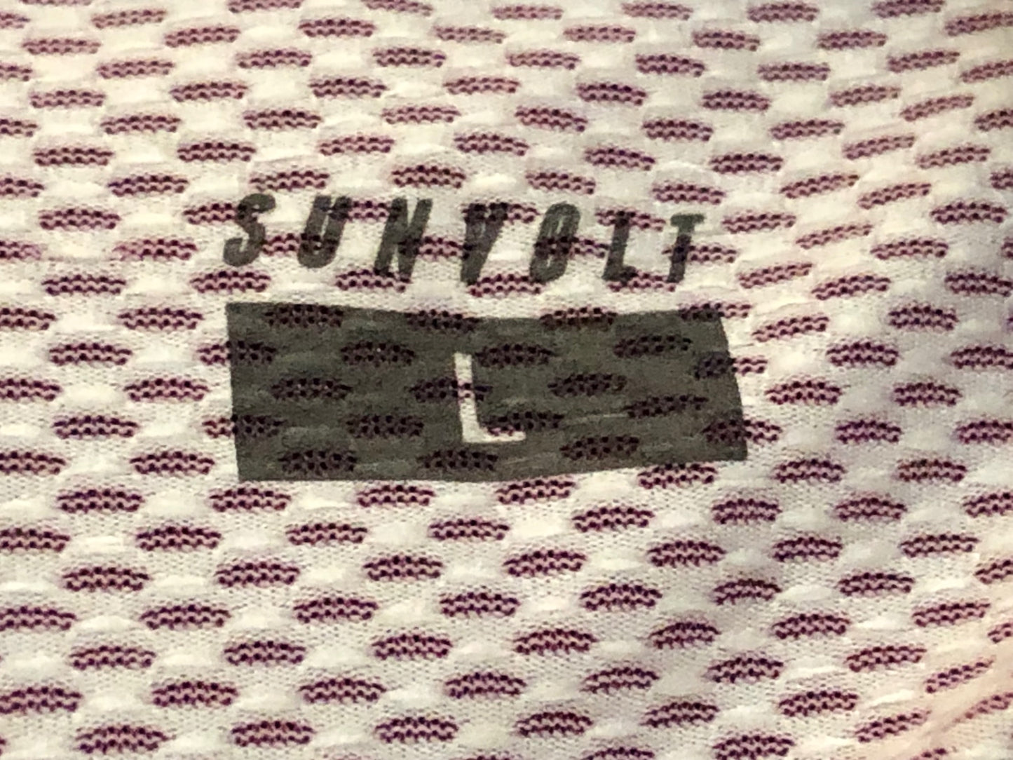 IH314 サンボルト SUNVOLT 半袖 サイクルジャージ バーガンディ L