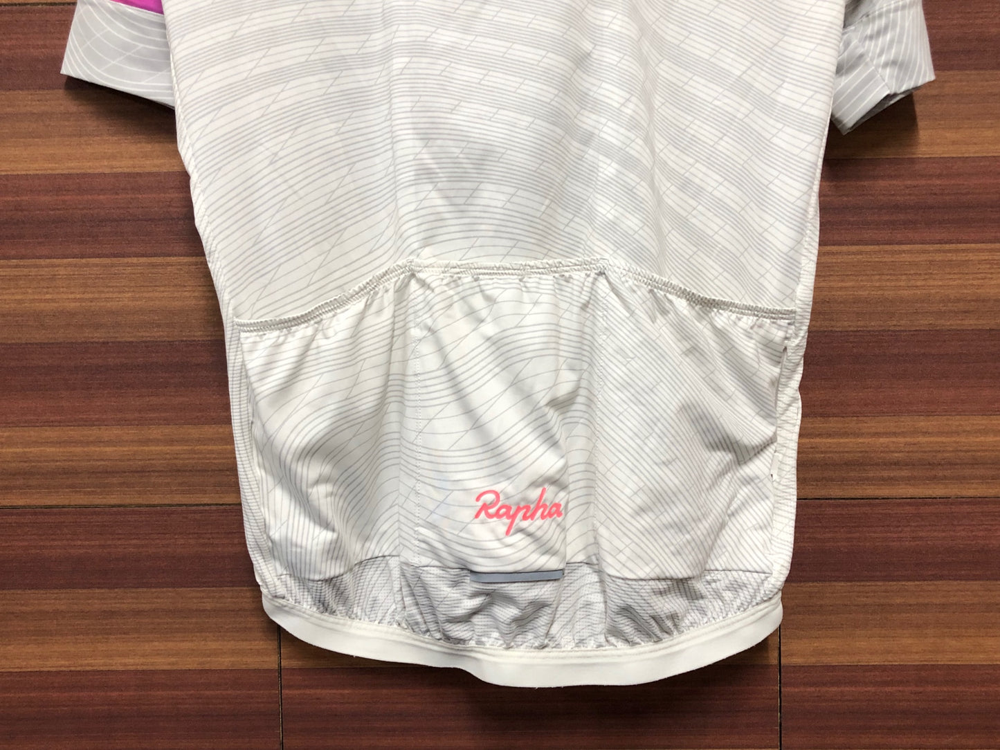 IN260 ラファ RAPHA EF EDUCATION FIRST PRO TEAM TRAINING JERSEY 半袖 サイクルジャージ 白 Mサイズ 未使用