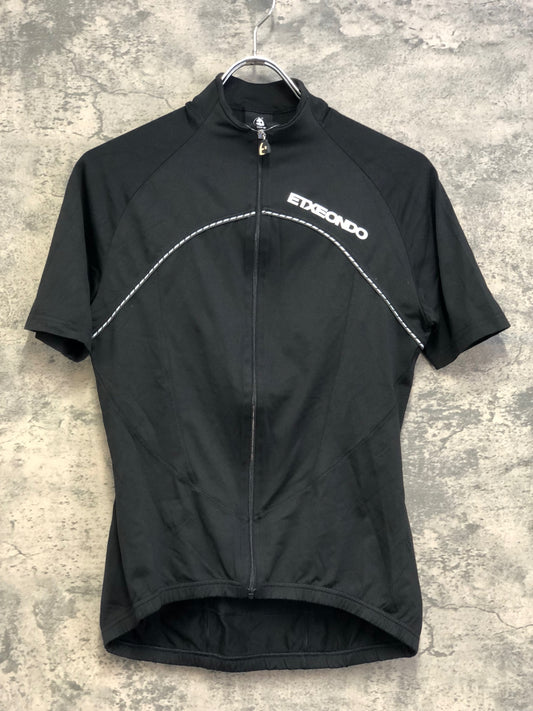 IX171 エチュオンド ETXEONDO 半袖 サイクルジャージ 黒 M