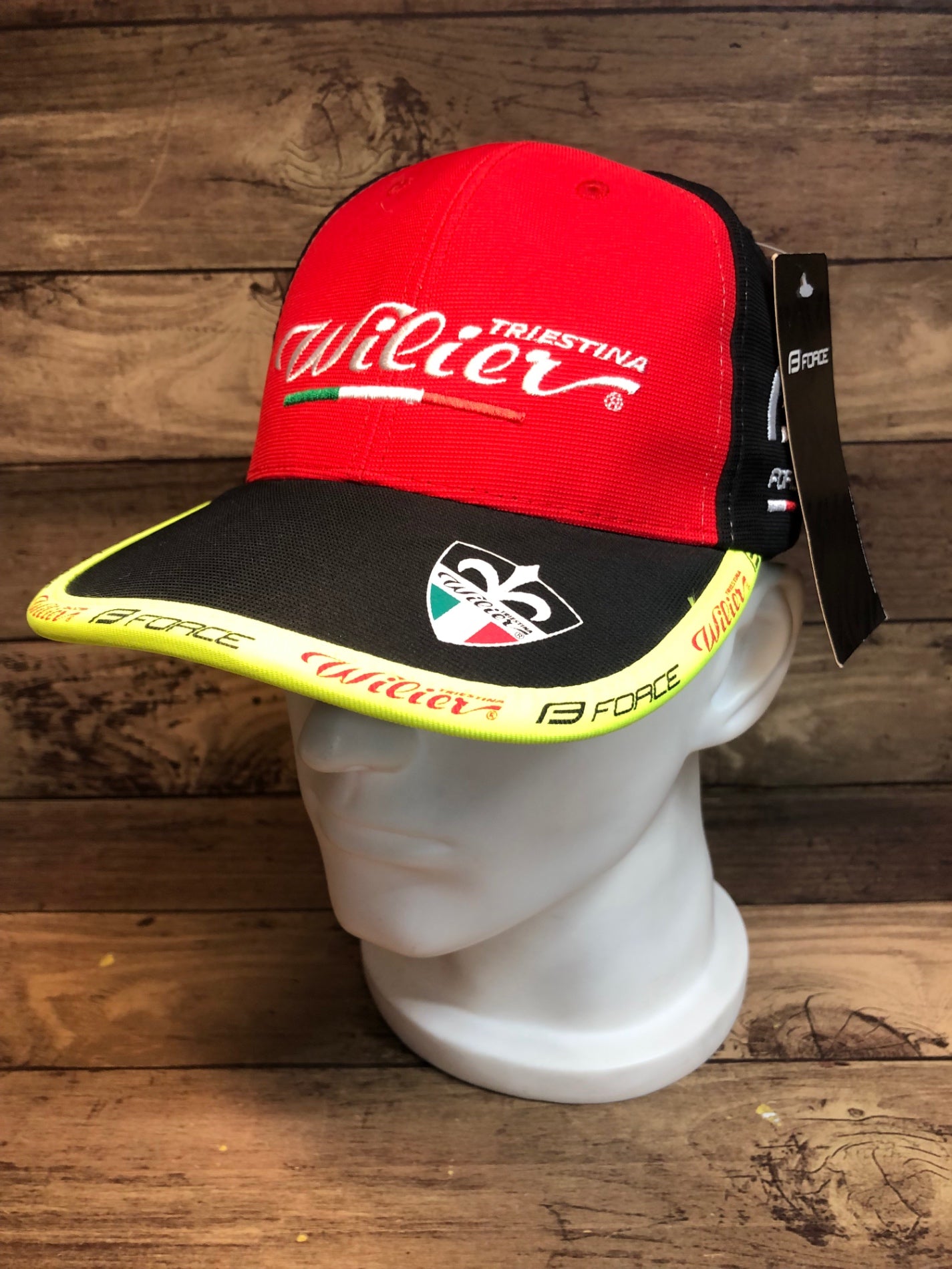 IJ964 WILIER SELLE ITALIA PODIUM CAP キャップ 赤 ワンサイズ