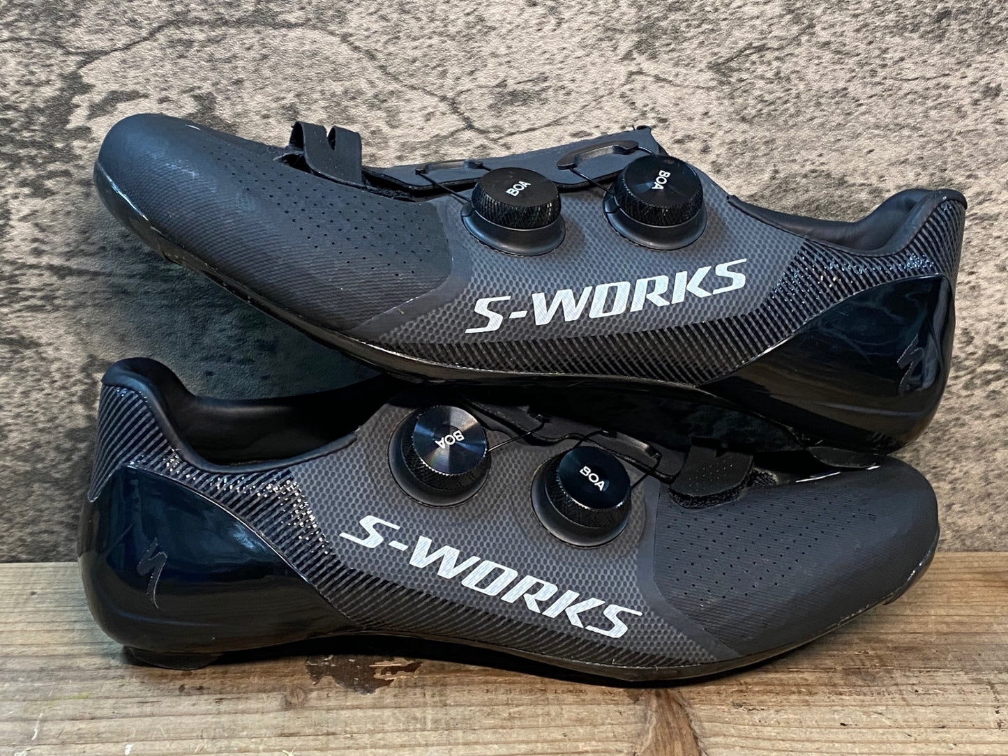 IY411 スペシャライズド SPECIALIZED エスワークス S-WORKS 7 RD ビンディングシューズ 黒 EU42