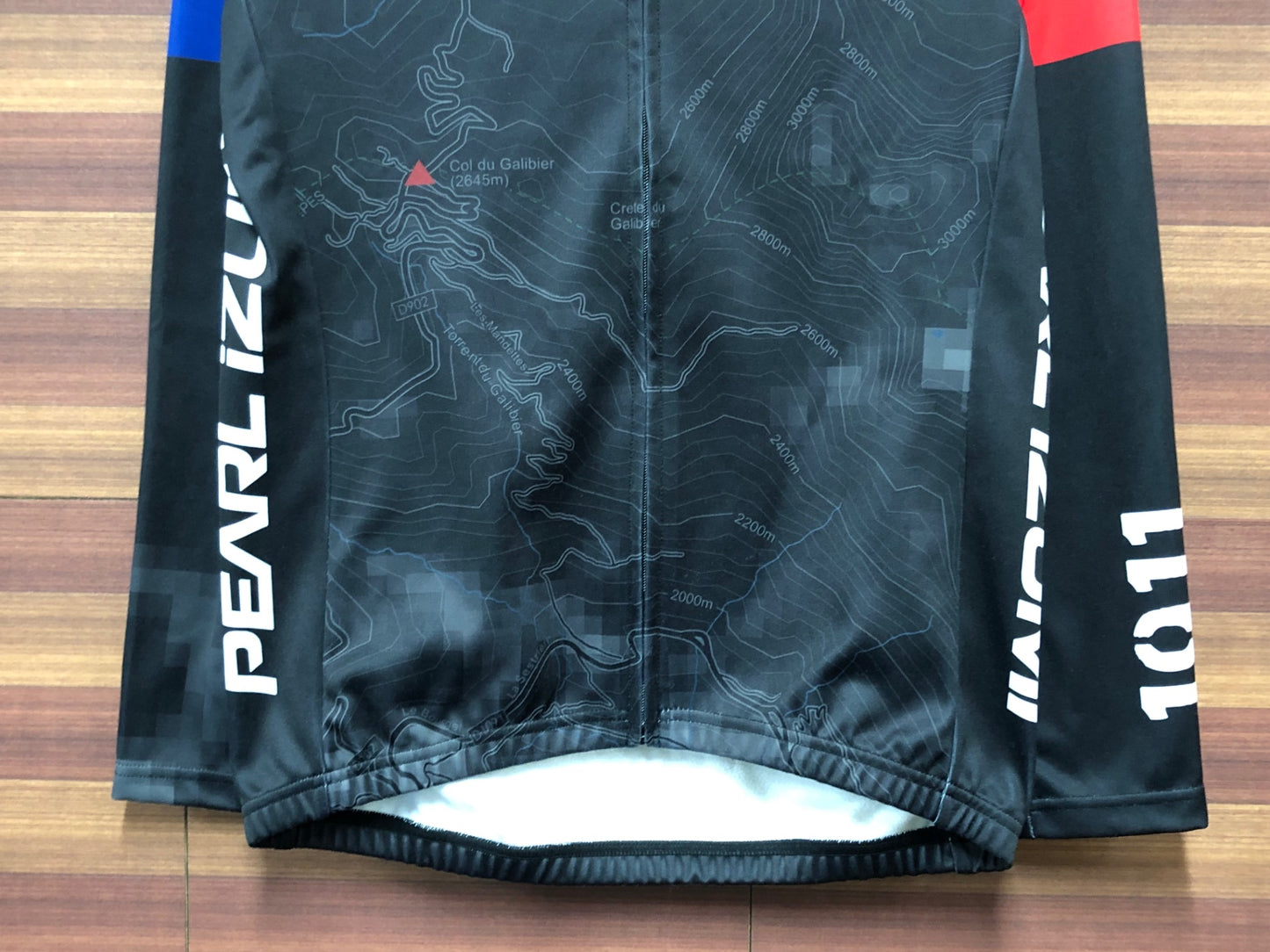 HU830 パールイズミ PEARL iZUMi 長袖 サイクルジャージ 黒 フランスカラー