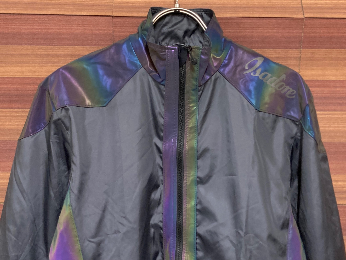 IQ736 イザドア Isadore 長袖 レインジャケット 黒 XS