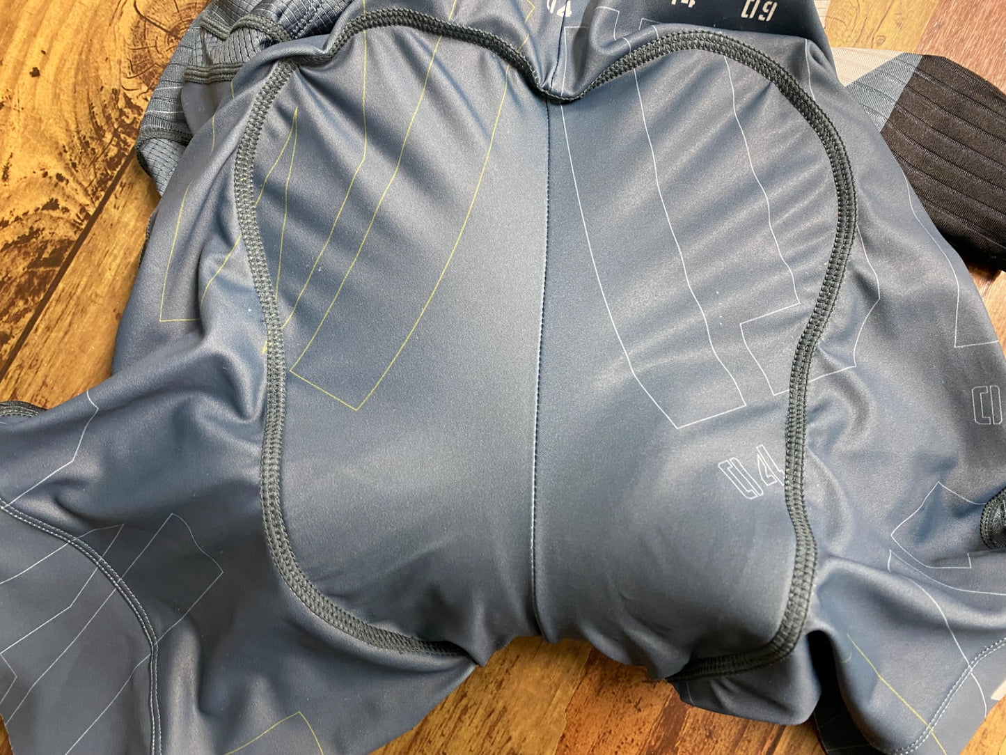 IS806 パンダーニ PANDANI 半袖 セパレート ワンピース サイクルジャージ 水色 M