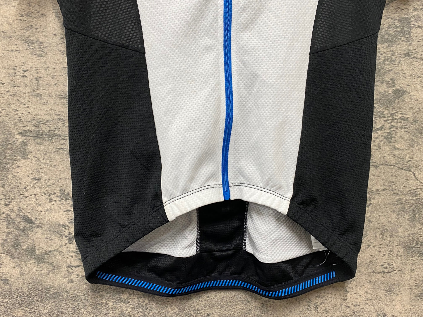 JA173 シマノ SHIMANO 半袖 サイクルジャージ 白 黒 M