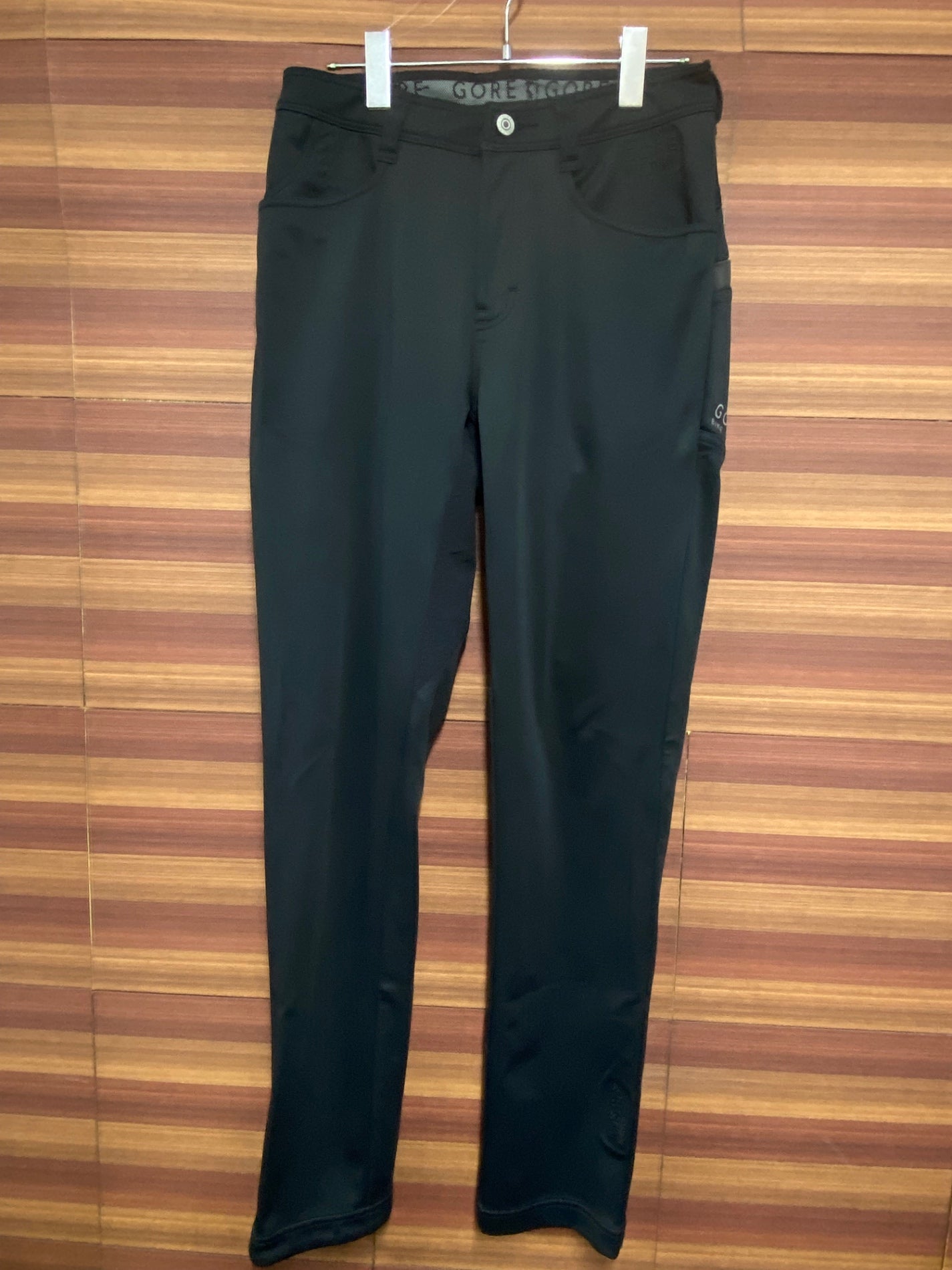 IP598 ゴアバイクウェア GORE BIKE WEAR サイクルパンツ 黒 ASIA M 防風