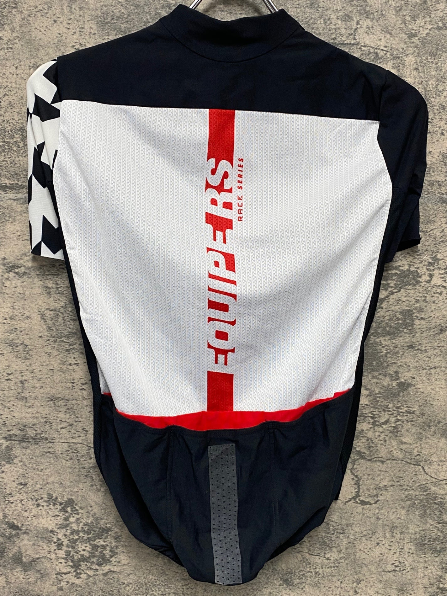 IY693 アソス Assos エキップ EQUIPE RS COLIMA CODE 1/3 半袖 サイクルジャージ 黒 S