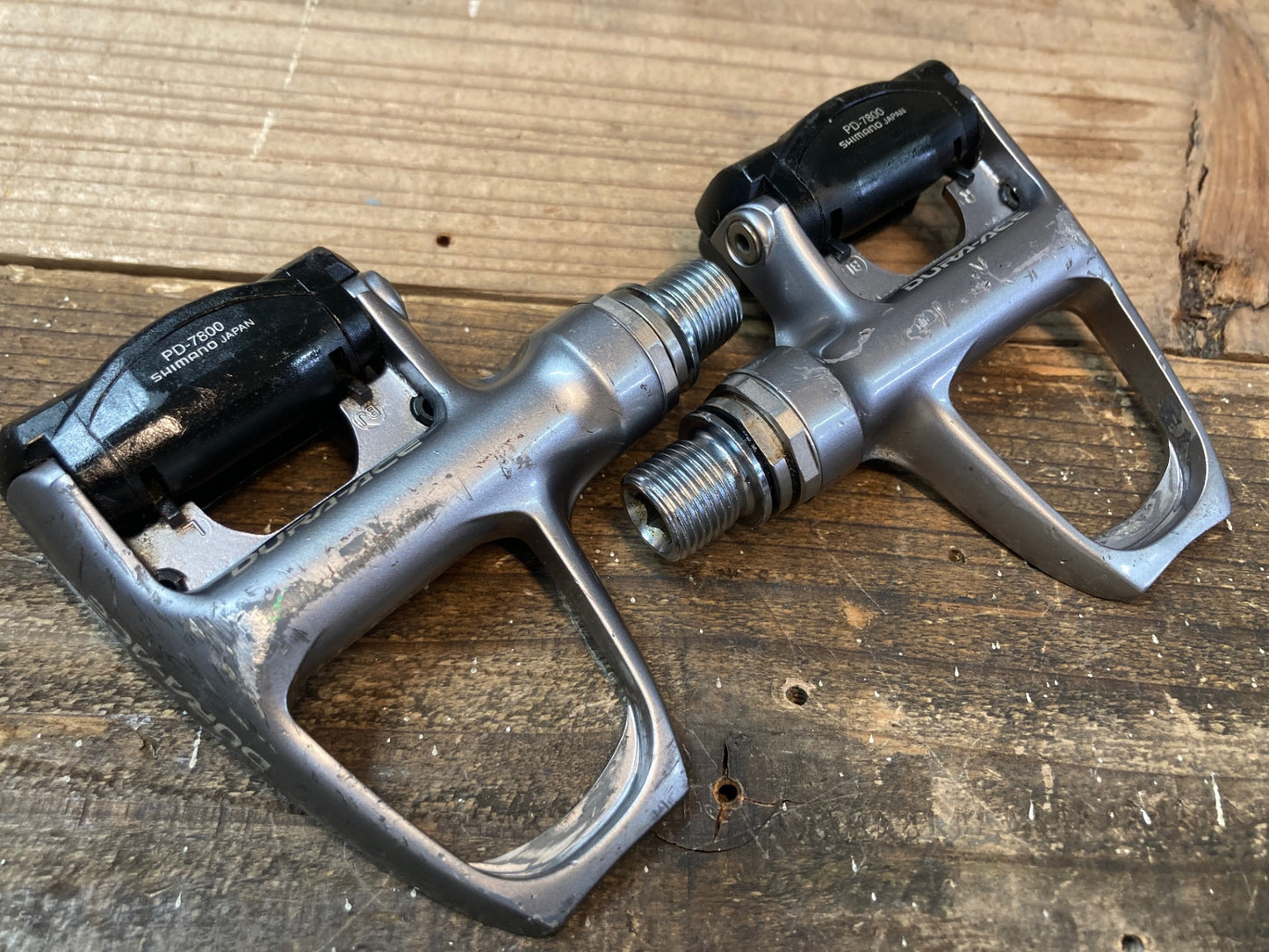 IN643 シマノ SHIMANO デュラエース DURA-ACE PD-7800 ビンディングペダル SPD-SL