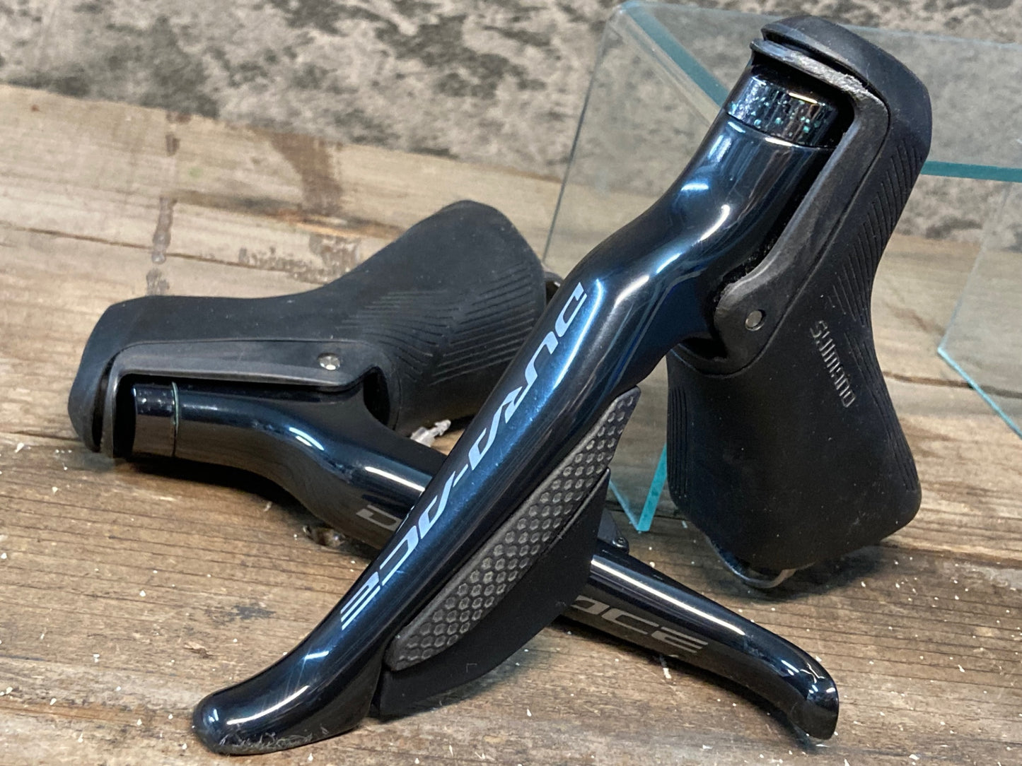 IH429 シマノ SHIMANO デュラエース DURA-ACE ST-R9250 STIレバー 2×12S DI2 動作確認済