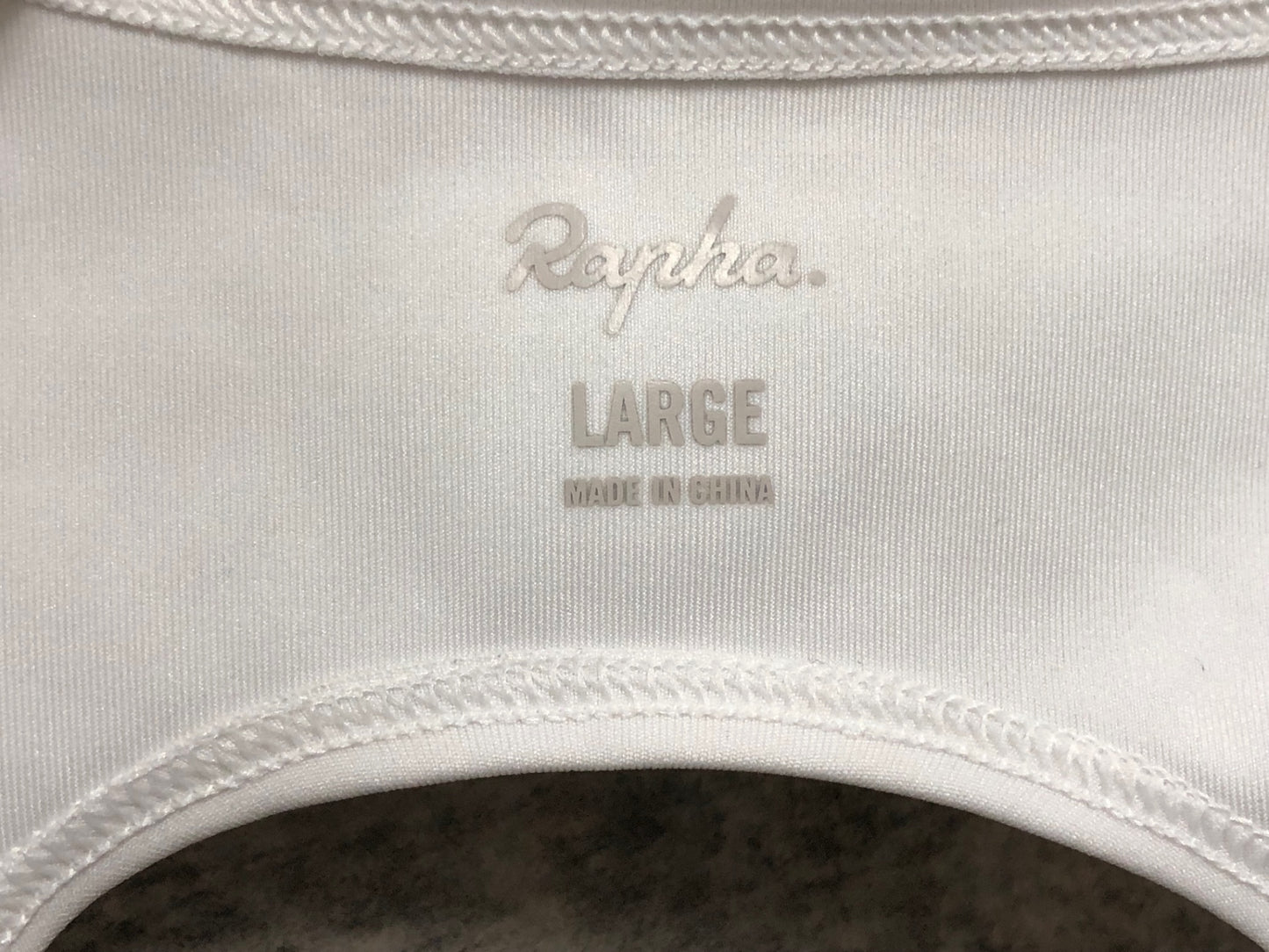 JD069 ラファ Rapha CORE BIB SHORTS ビブショーツ 黒 白 L
