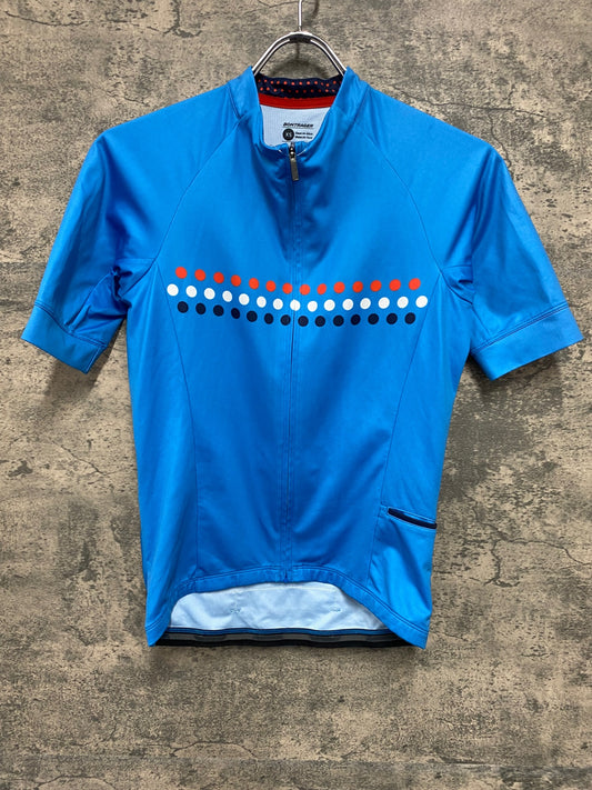 IY726 ボントレガー BONTRAGER 半袖 サイクルジャージ 水色 XS
