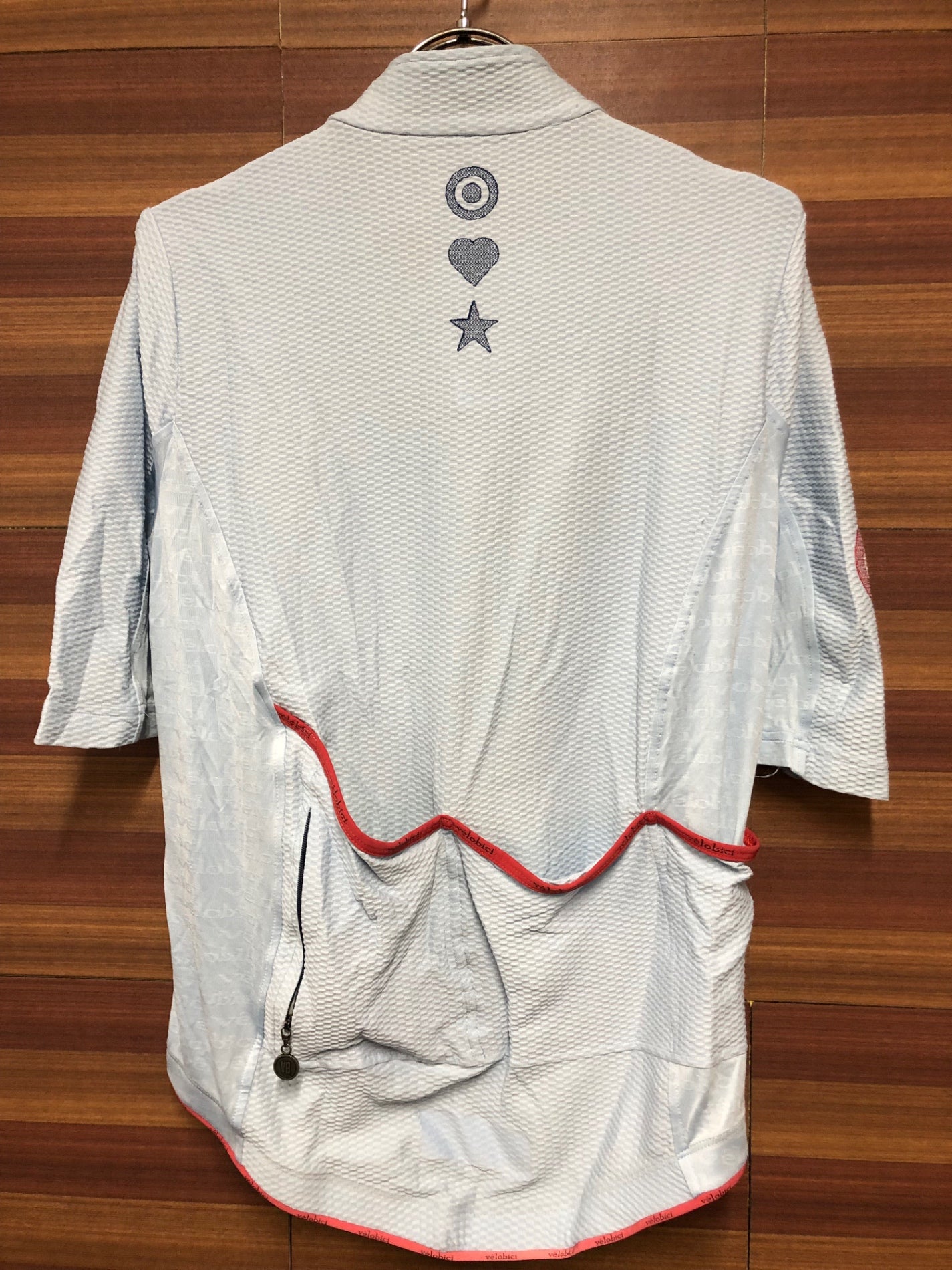 IM175 ヴェロビチ VELOBICI MODERNIST 半袖サイクルジャージ 水色 5