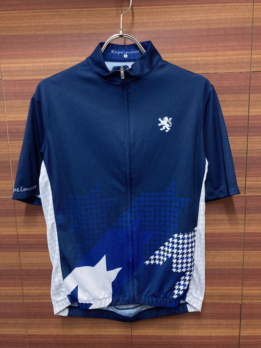 IS622 カペルミュール Kapelmuur 半袖 サイクルジャージ L ブルー