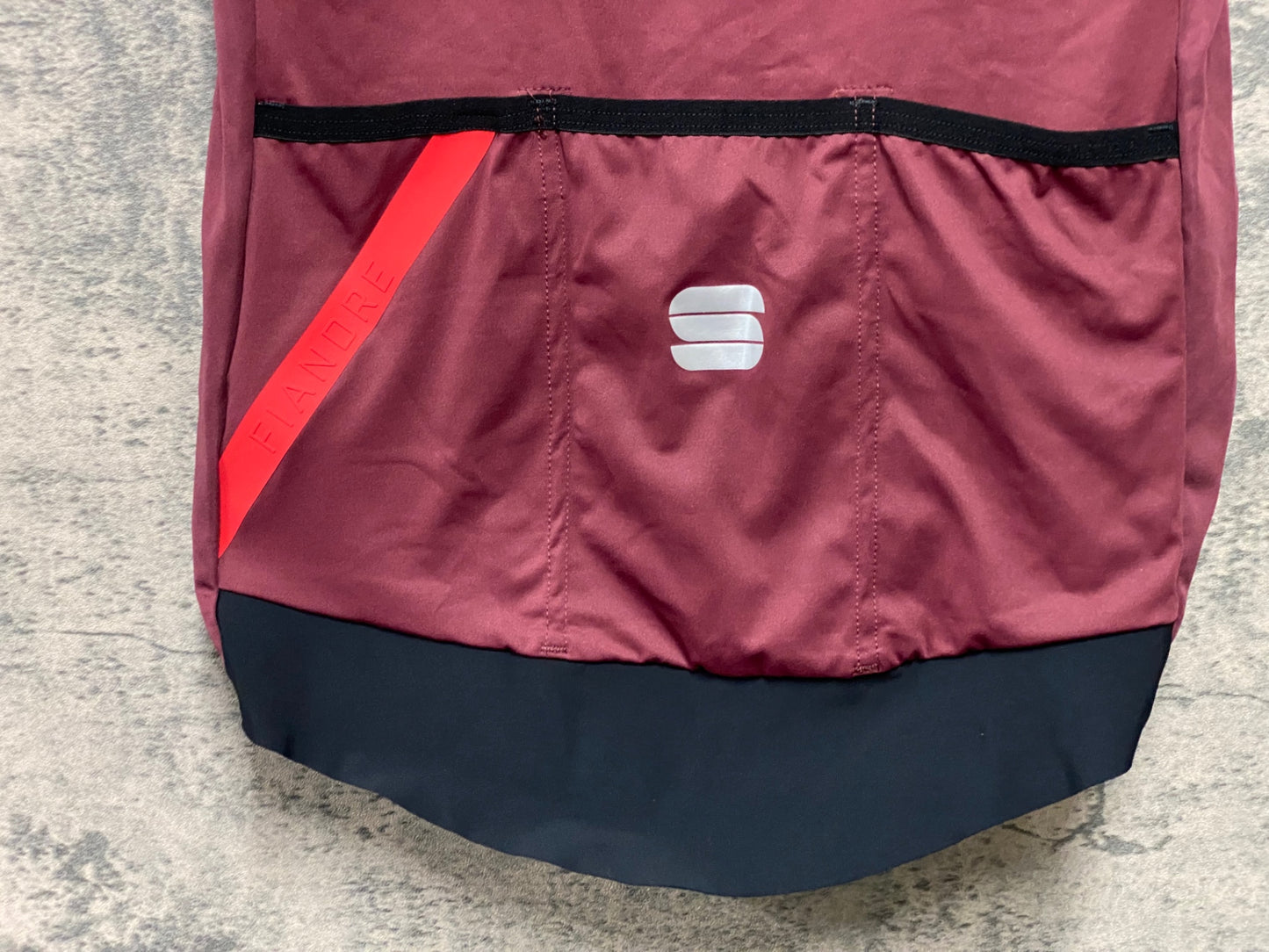 JB365 スポーツフル Sportful サイクルベスト ジレ バーガンディー S