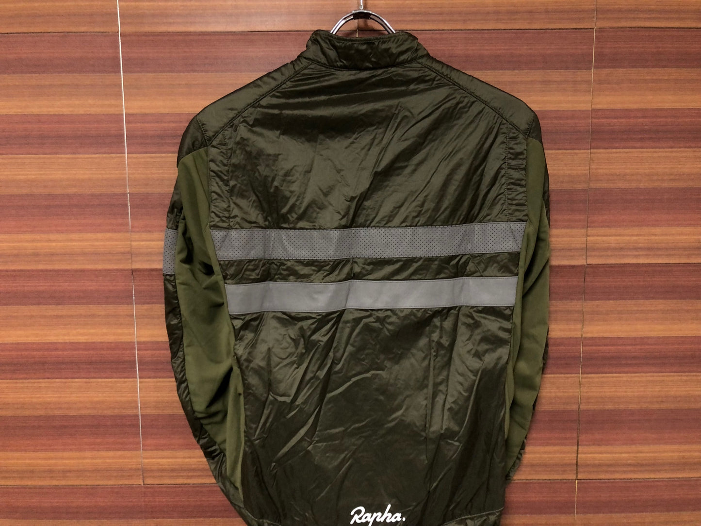 IK682 ラファ Rapha BREVET INSULATED JACKET 長袖 サイクルジャケット カーキ XS