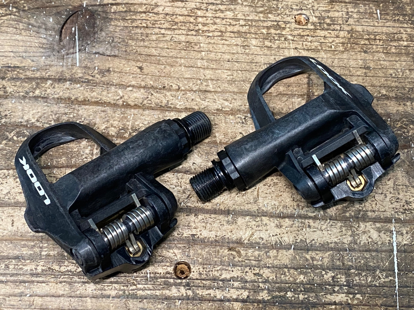 IT480 ルック LOOK ケオ KEO2 MAX CARBON ビンディングペダル クロモリシャフト 黒