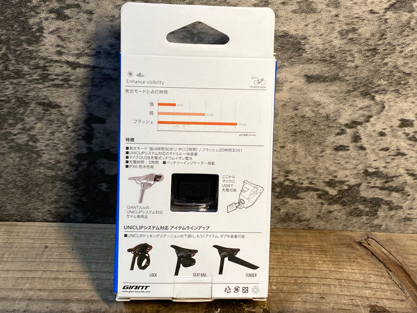 IV818 ジャイアント GIANT Numen+ Uniclip TL 2 テールライト