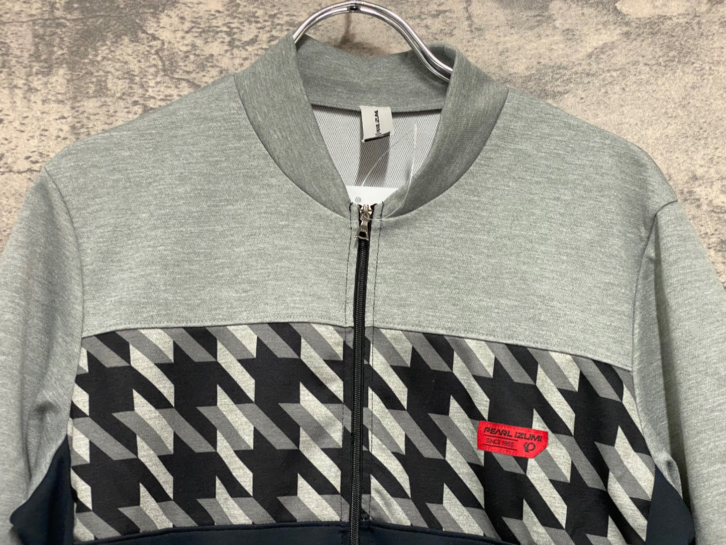 JA933 パールイズミ PEARL iZUMi 半袖 サイクルジャージ グレー 黒 XL