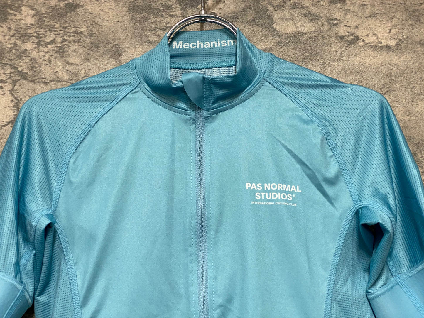 JC419 パスノーマルスタジオ Pas Normal Studios | Men's Mechanism Jersey 半袖 サイクルジャージ スカイブルー S