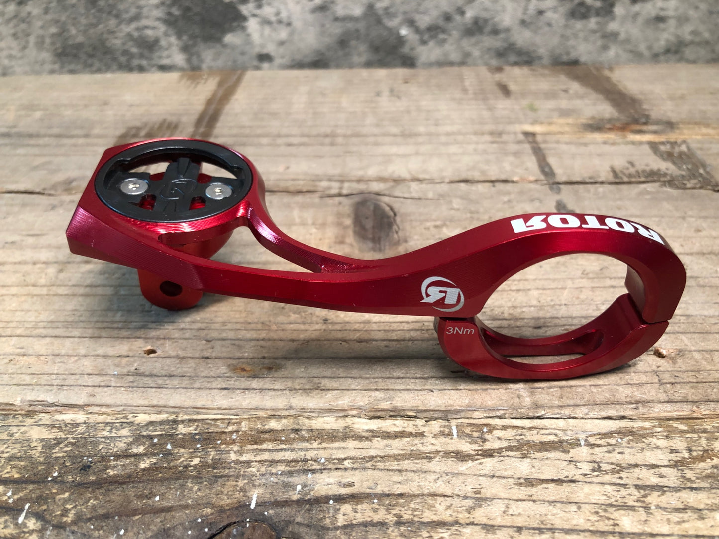 IZ620 ローター ROTOR サイコンマウント 赤 Φ31.8 Garmin