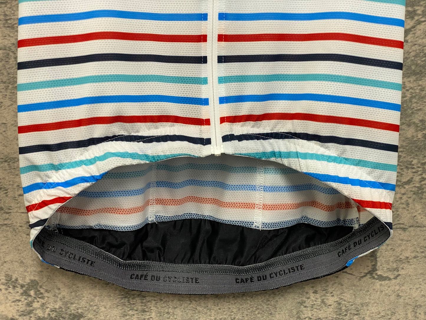 JB474 カフェドシクリステ CAFE DU CYCLISTE MONA Man 半袖 サイクルジャージ 白 M