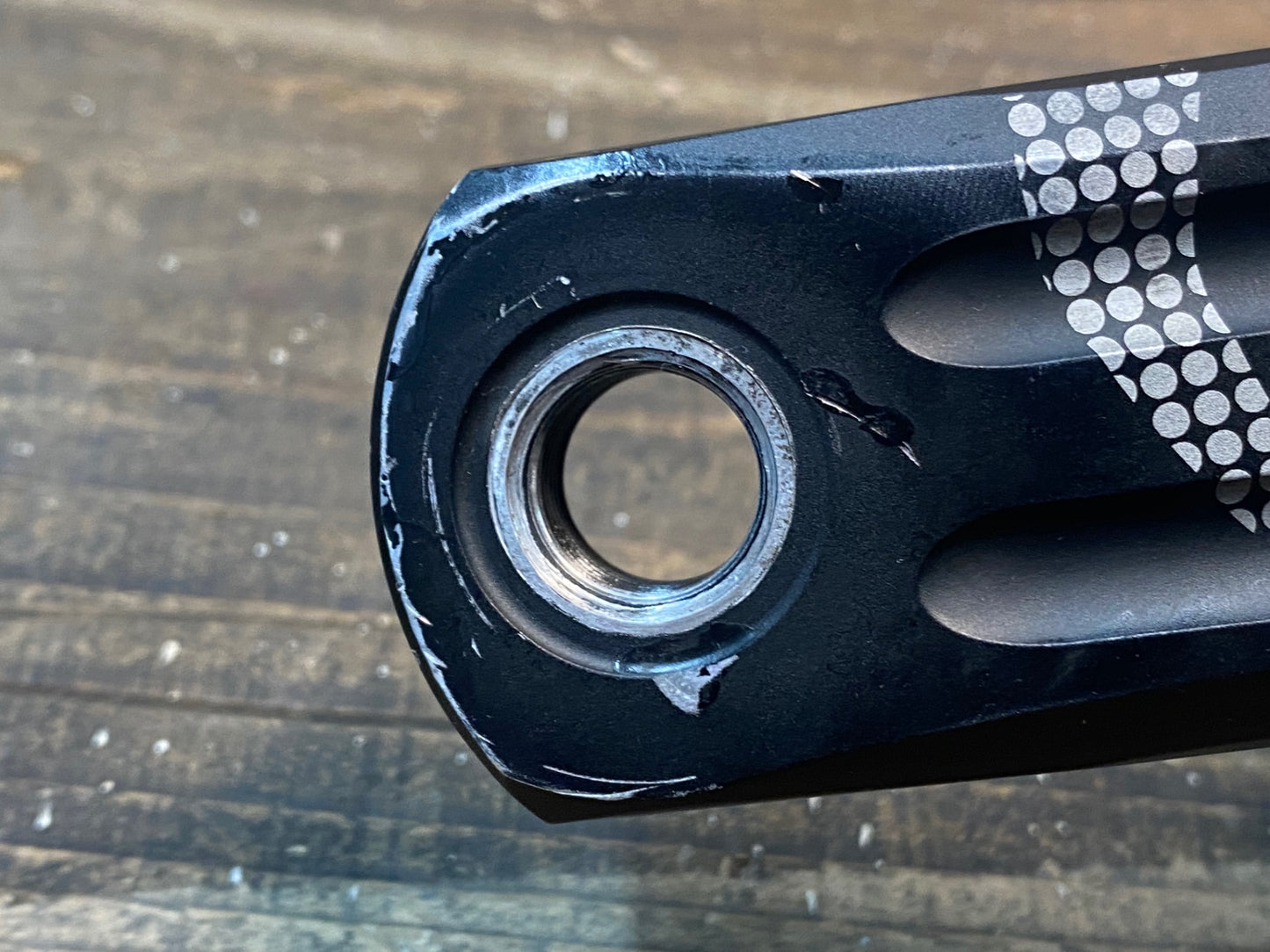 IQ647 ローター ROTOR エアロ 3D AERO クランクセット 172.5mm Q-RINGS 52/39T 10S スピンドルΦ24