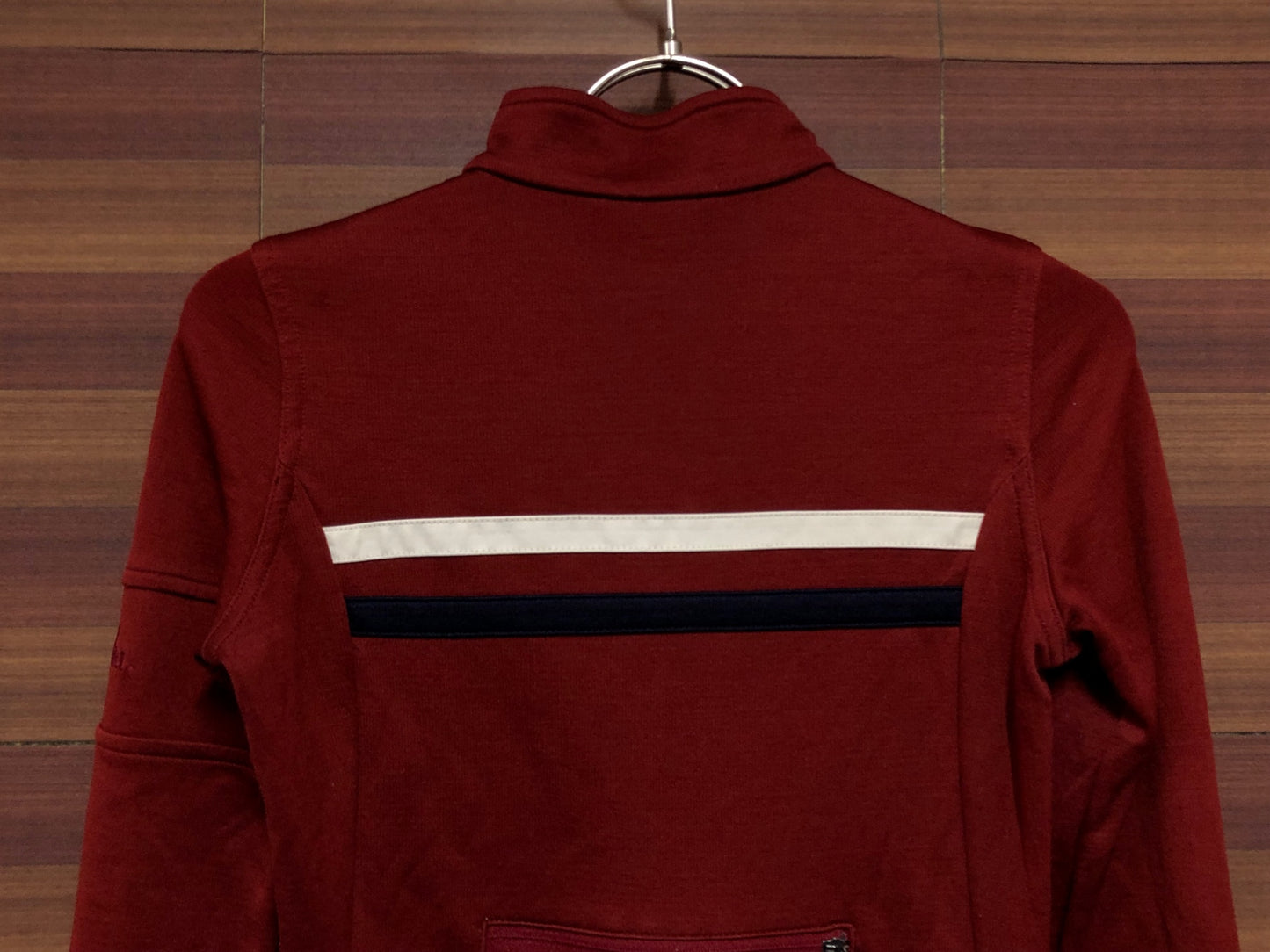 IO944 ラファ Rapha WOMEN'S LONG SLEEVE BREVET JERSEY 長袖 サイクルジャージ 赤 XXS レディース