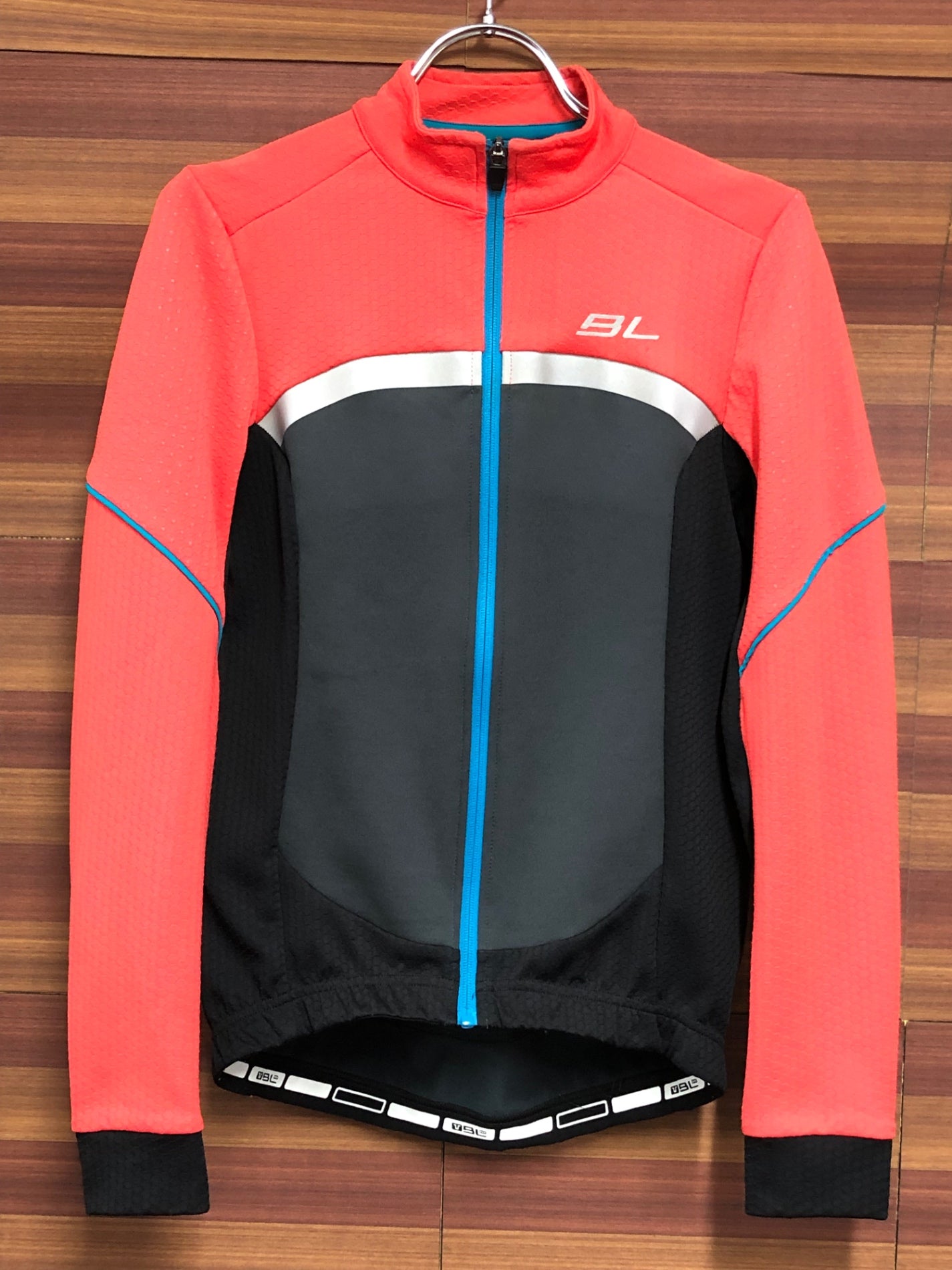 IR905 バイシクルライン BL 長袖 サイクルジャージ 黒 S