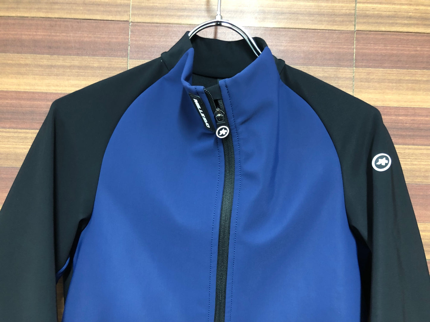 IM332 アソス assos ミレ MILLE GT WINTER JACKET EVO COLIMA CODE 3/3 長袖 サイクルジャケット 裏起毛 黒紺 M