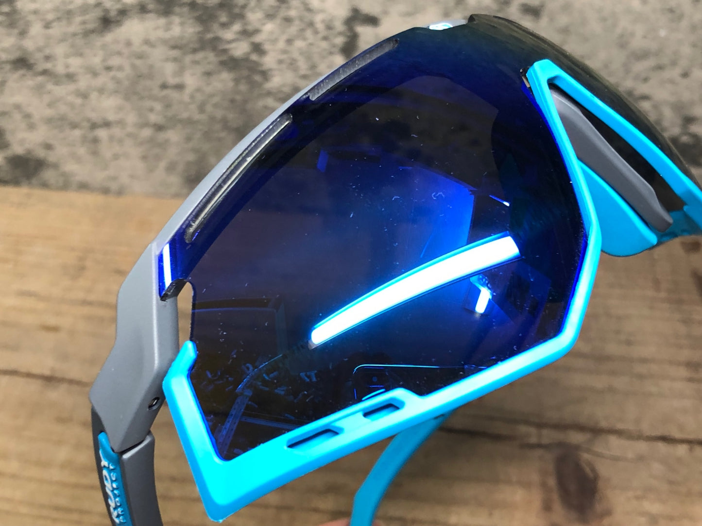 IZ565 ルディプロジェクト RUDY PROJECT DEFENDER アイウェア サングラス 青