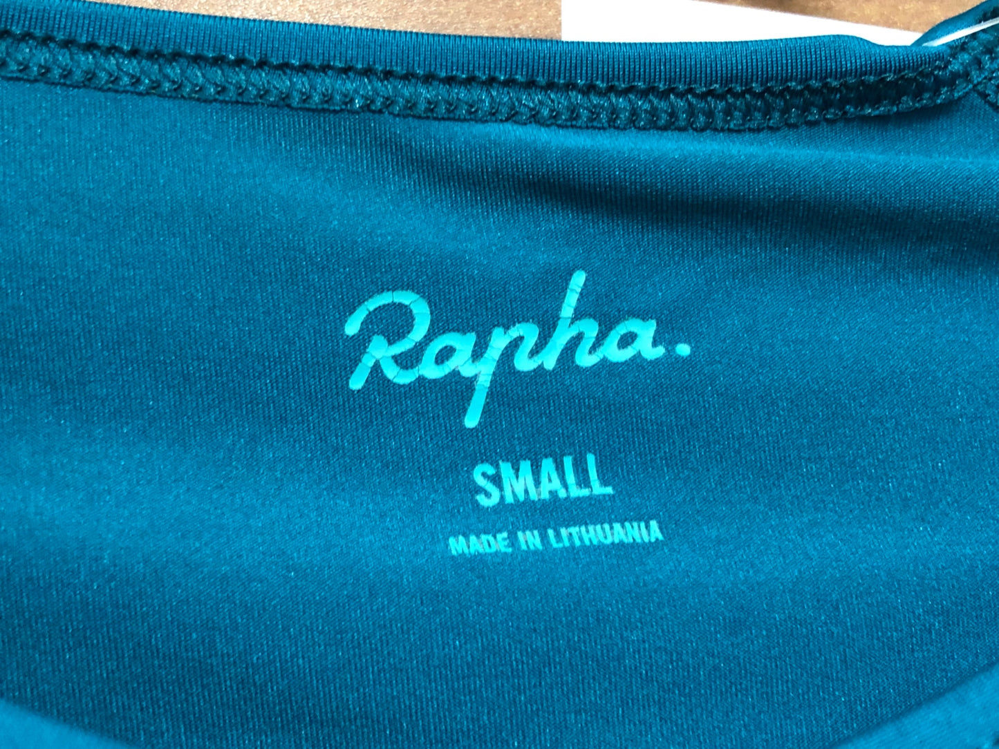 IO172 ラファ Rapha PRO TEAM BASE LAYER 半袖 ベースレイヤー ターコイズグリーン S