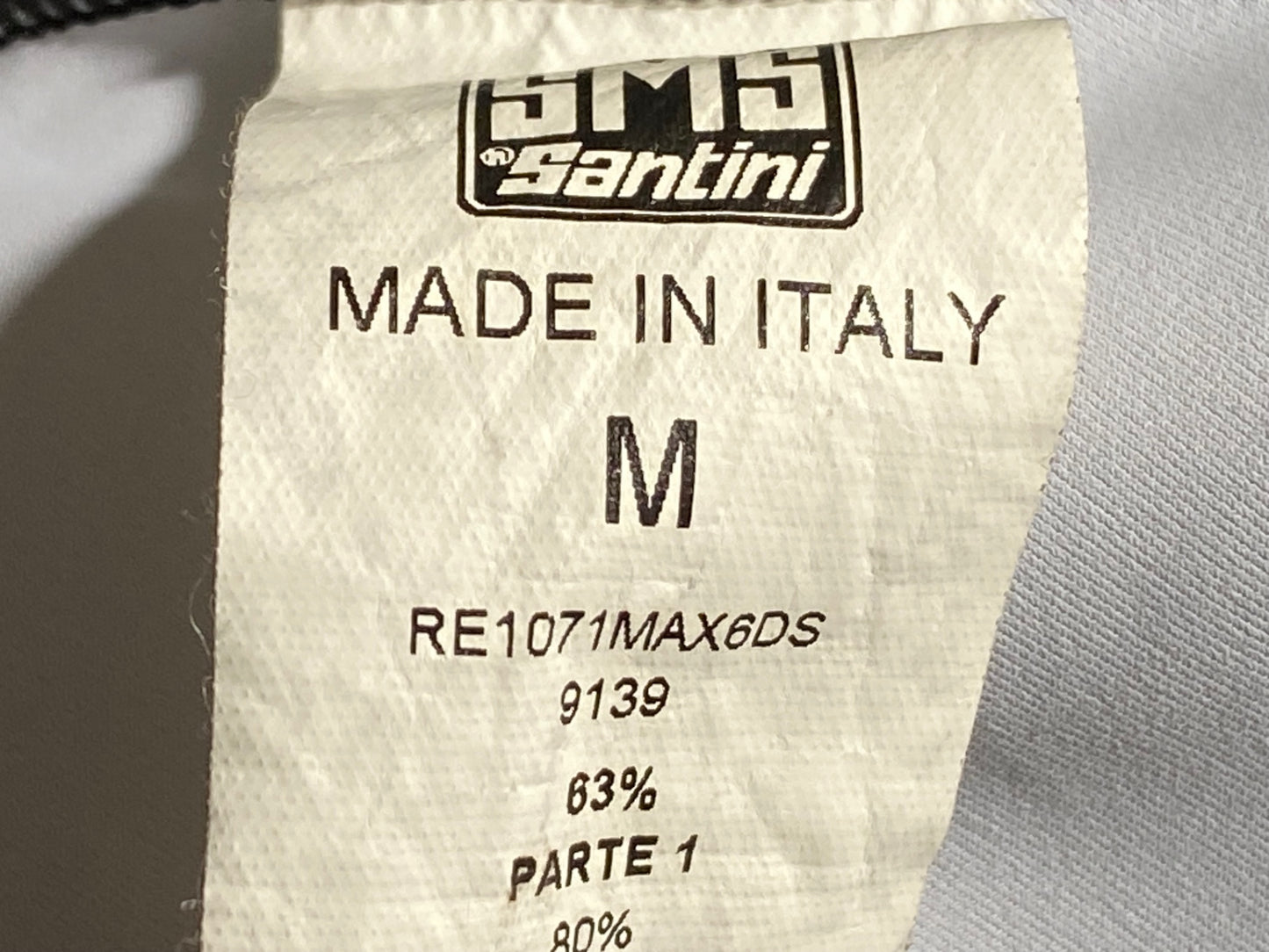 IW570 サンティーニ Santini デローザ DE ROSA ビブタイツ 黒オレンジ M