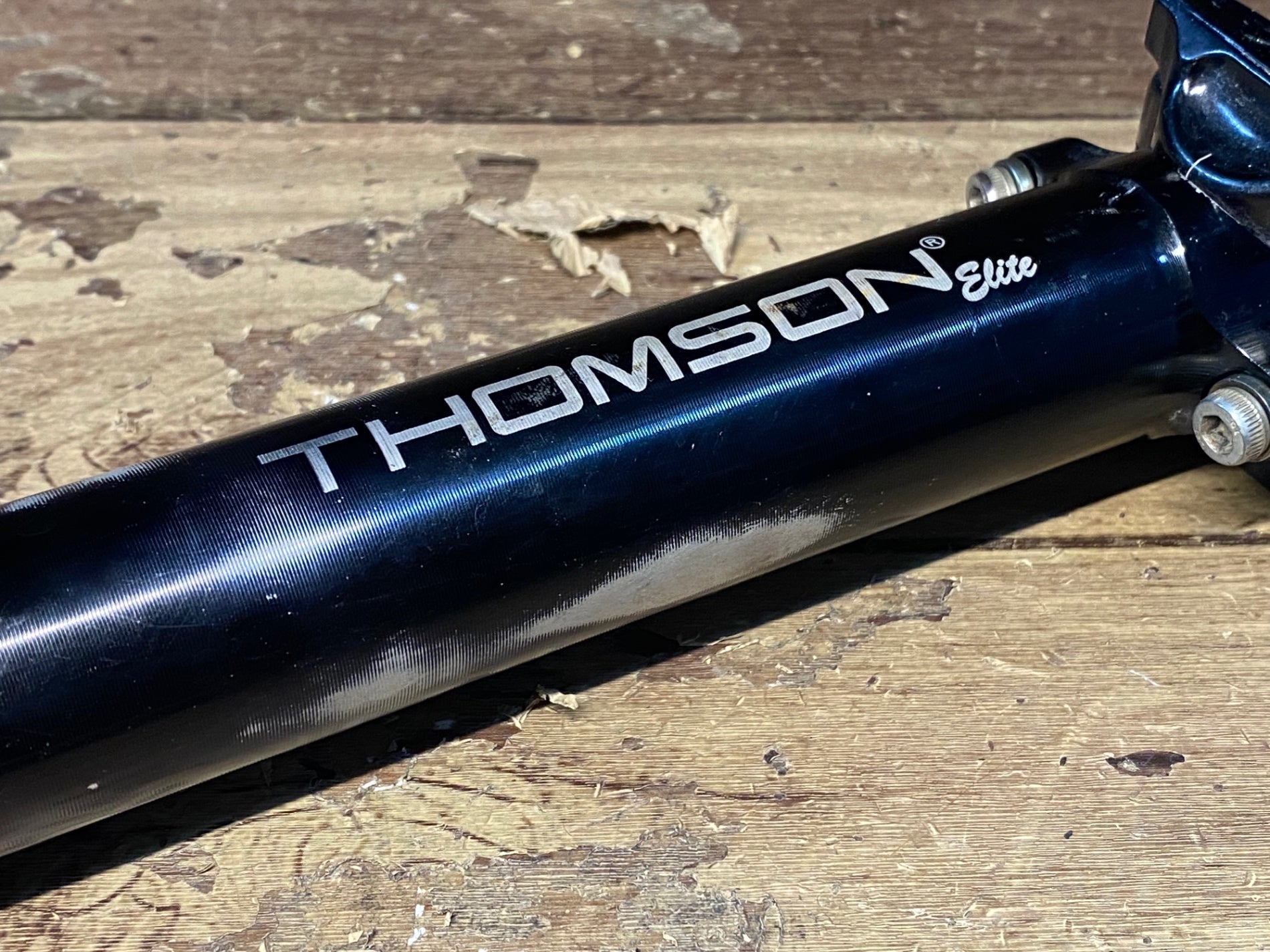 HW210 トムソン THOMSON ELITE アルミ シートポスト Φ31.6mm 367mm ※スレ大、汚れ – BICI AMORE EQ  STORE