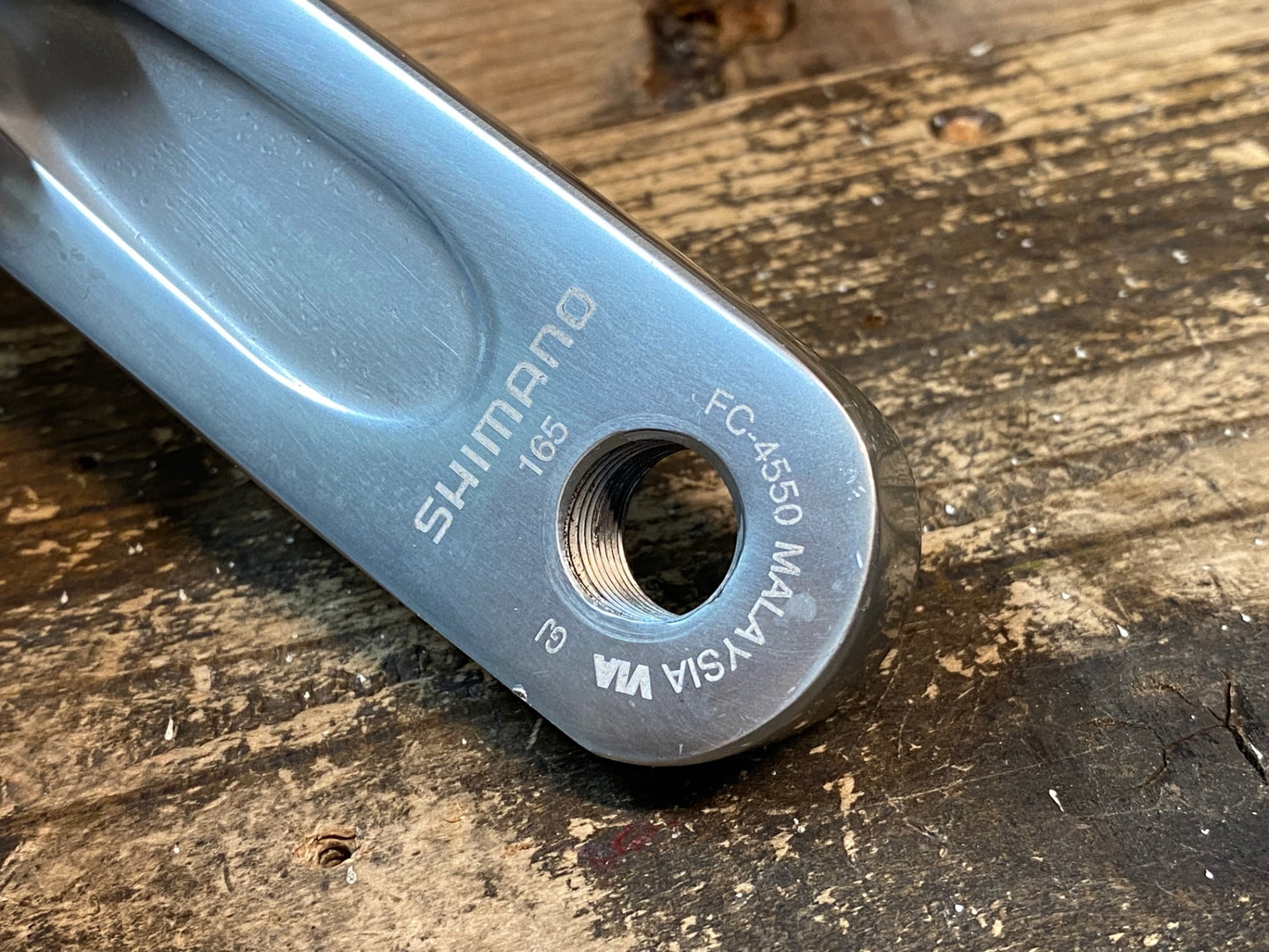 IW826 シマノ SHIMANO ティアグラ Tiagra FC-4550 クランクセット 165mm 50/34T