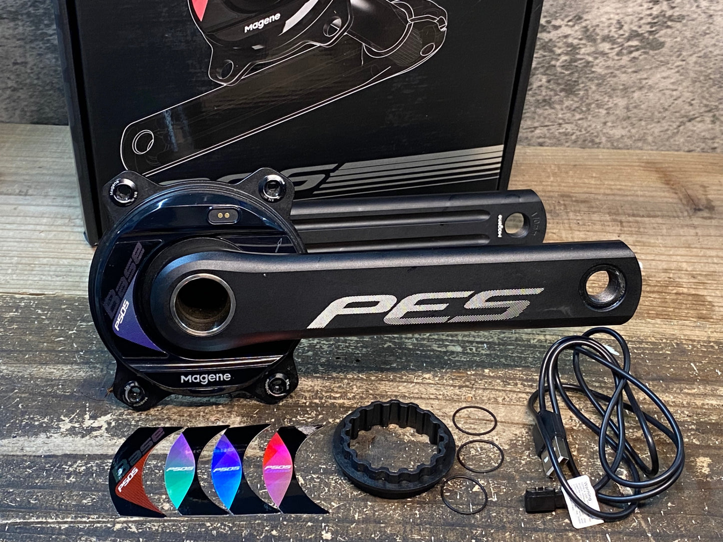 IY315 マージーン MAGENE PES P505 パワーメーター クランク 170mm ※起動通信確認済