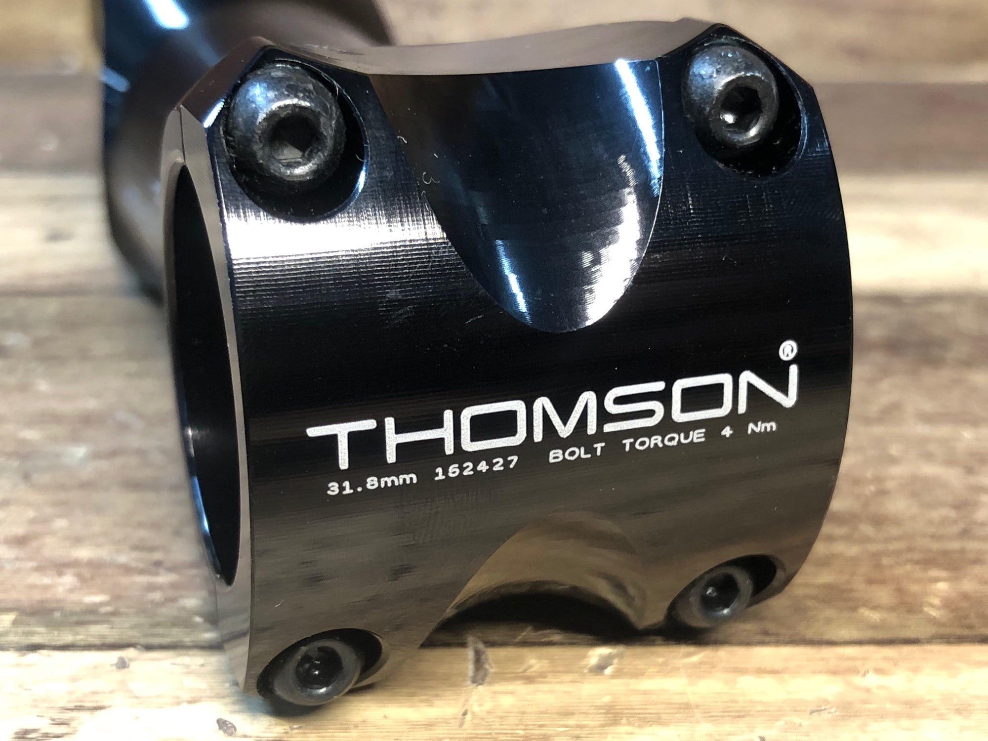 HX206 トムソン THOMSON ELITE X4 アルミ ステム 黒 Φ31.8 OS 110mm 10°