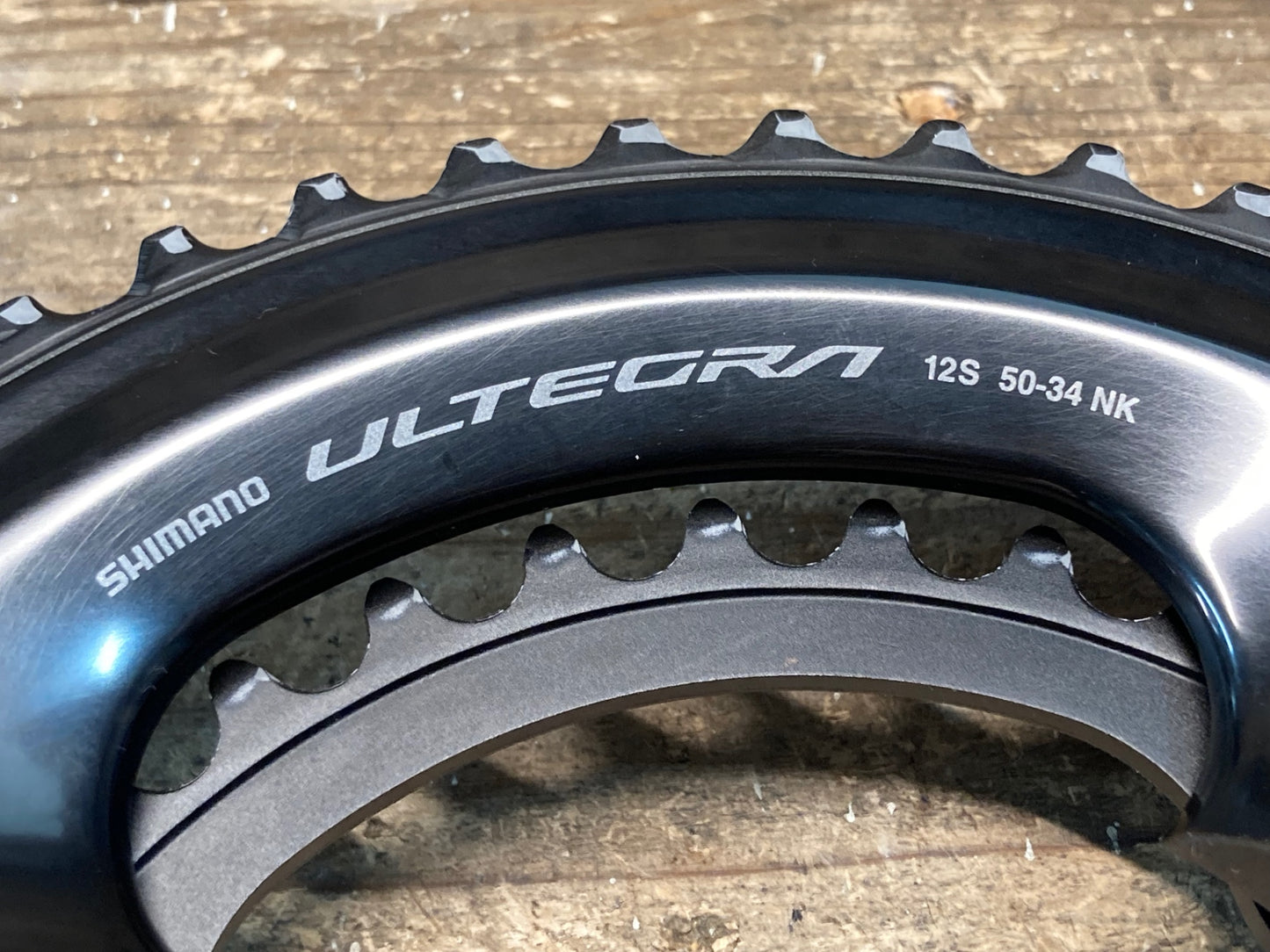 IR993 シマノ SHIMANO アルテグラ ULTEGRA FC-R8100 12S チェーンリング 50-34T 取付ボルト付き