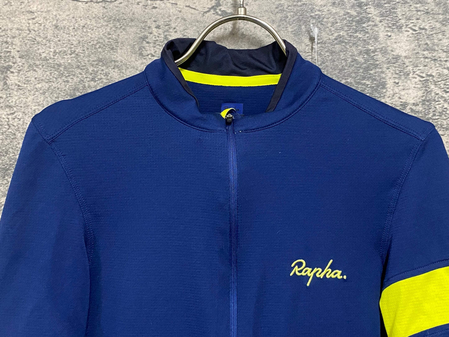 JC252 ラファ Rapha SUPER LIGHT WEIGHT JERSEY 半袖 サイクルジャージ 紺 M