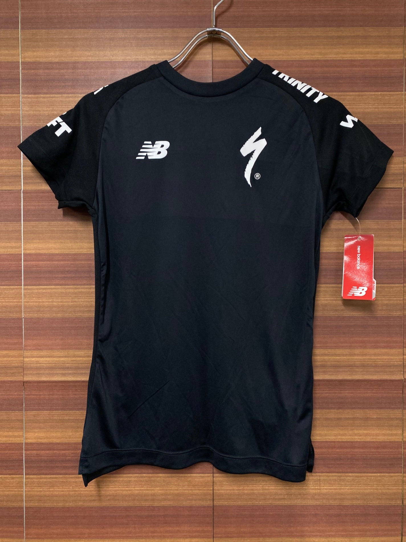 IM264 ニューバランス new balance 半袖 Tシャツ 黒 レディース S SPECIALIZED