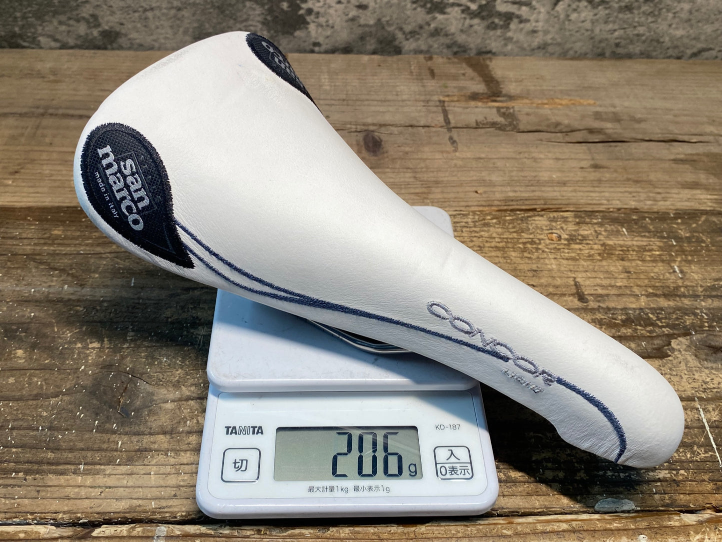 IR970 サンマルコ san marco コンコール CONCOR LIGHT サドル 白