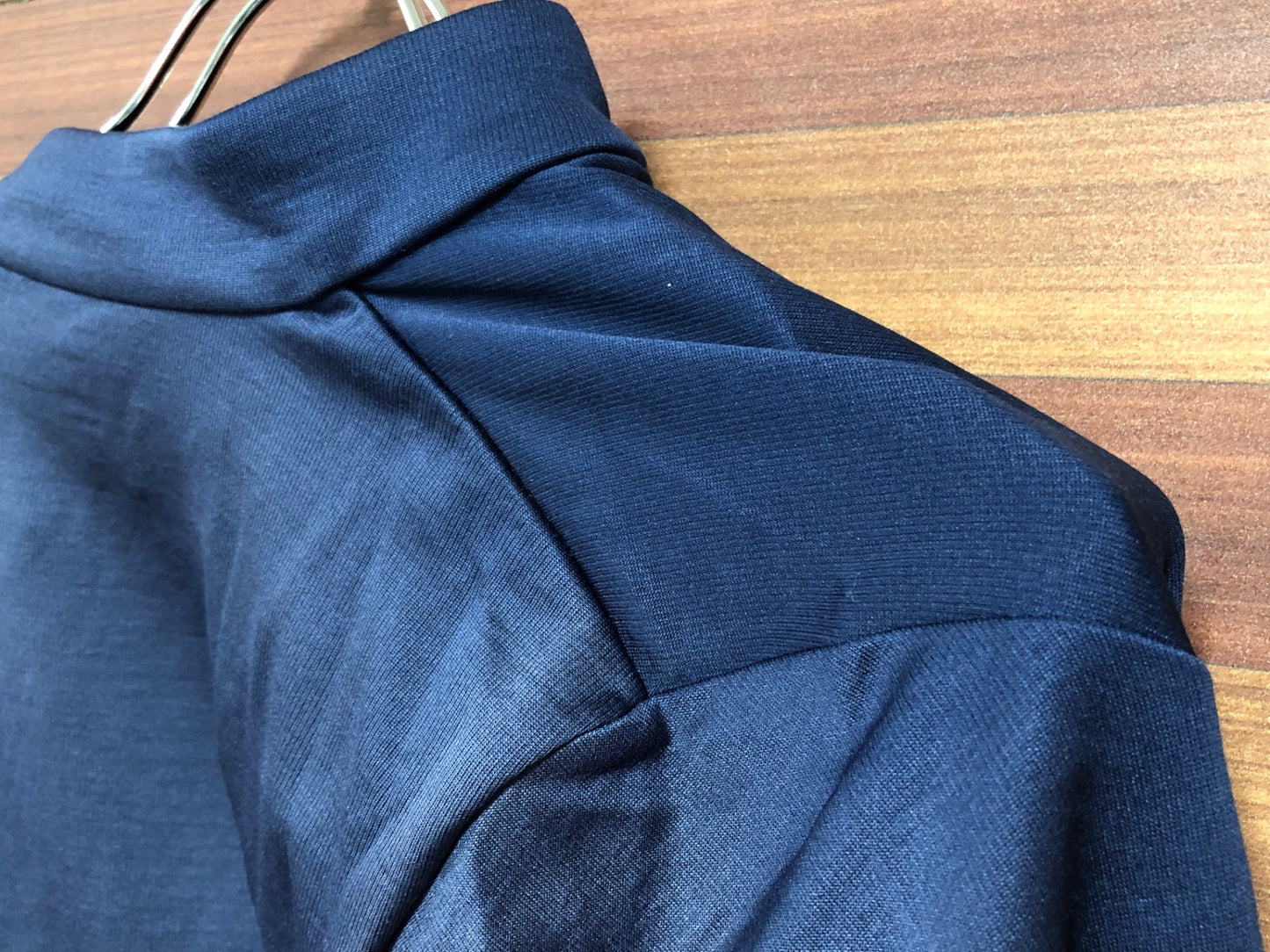 IM454 ラファ Rapha LONG SLEEVE CLASSIC JERSEY 長袖 サイクルジャージ 紺 S ※日焼け